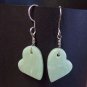 light green aventurine earrings
