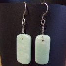 light green aventurine earrings