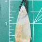 moss agate pendant