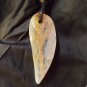 moss agate pendant