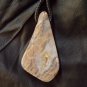 moss agate pendant