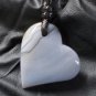 gray banded agate pendant