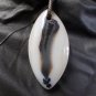 blackskin agate pendant