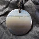 blackskin agate pendant