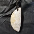 fossil coral pendant