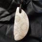 fossil coral pendant