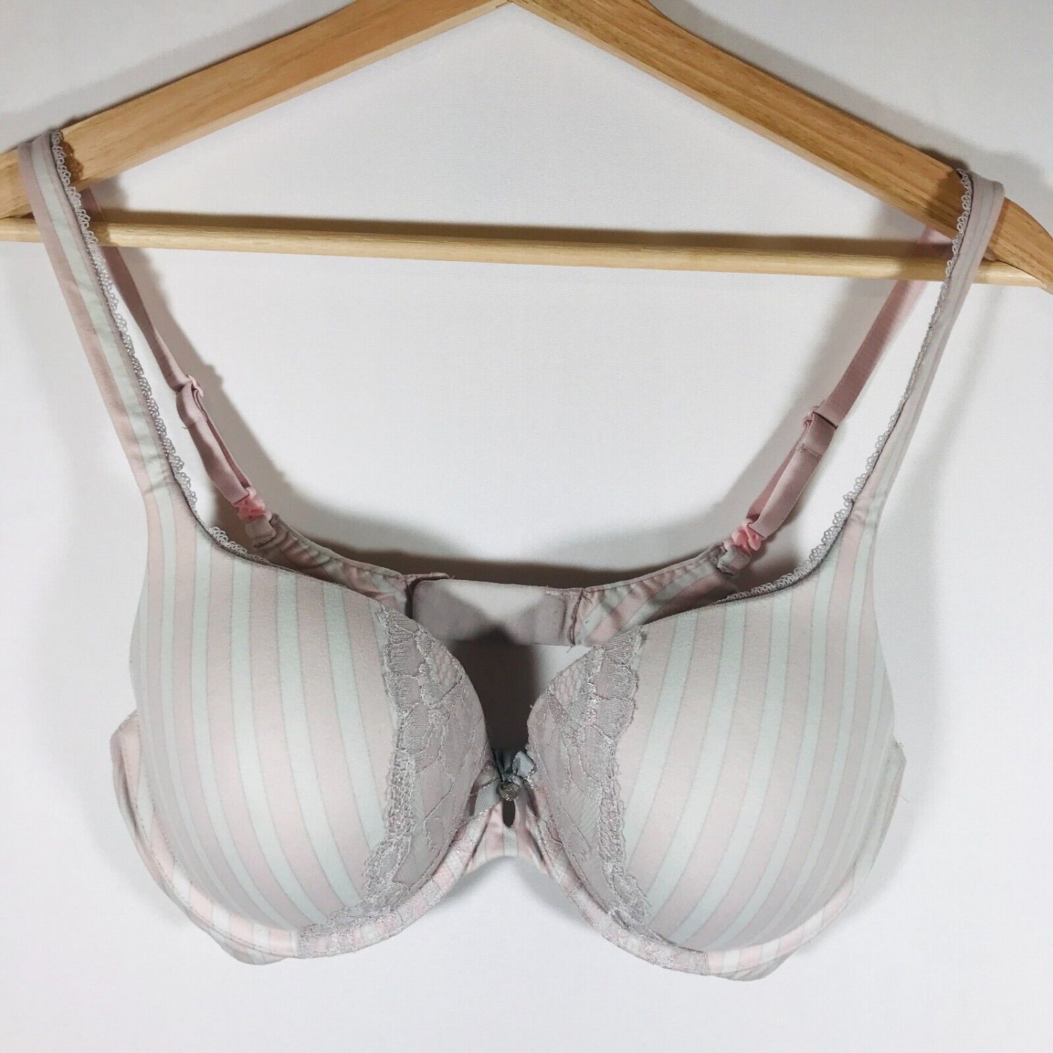 Victorias Secret Bra Body By Victoria Perfect Shape Womens Pink 34d