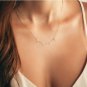 925 Sterling Silver BOX CHAIN Name Necklace Personalised with Necklace for Women