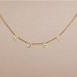 925 Sterling Silver BOX CHAIN Name Necklace Personalised with Necklace for Women