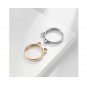 Cute Cat earsring Matching Sterling Silver Promise Ring Trendy Best Friend Gift