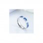 Van Gogh's starry couple ringring Matching Sterling Silver Promise Ring