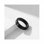 Frosted ringring Rotatable  Decompression Matching Sterling Silver Promise Ring
