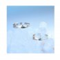Mountain and Sea couple copper ring Adjustable Matching Promise Ring Trendy Best