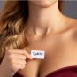 925 Sterling Silver Initial Necklaces for Women, Birthday Gift, Bridesmaid Gift