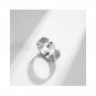 Viking stylering Matching Sterling Silver Promise Ring Trendy Best Friend Gift