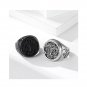 Nordic myth Celtic Knot tree of life stylering Matching Sterling Silver Ring
