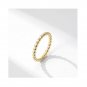 Small ball stacking stylering Women's simple wearing tail ring Promise Ring