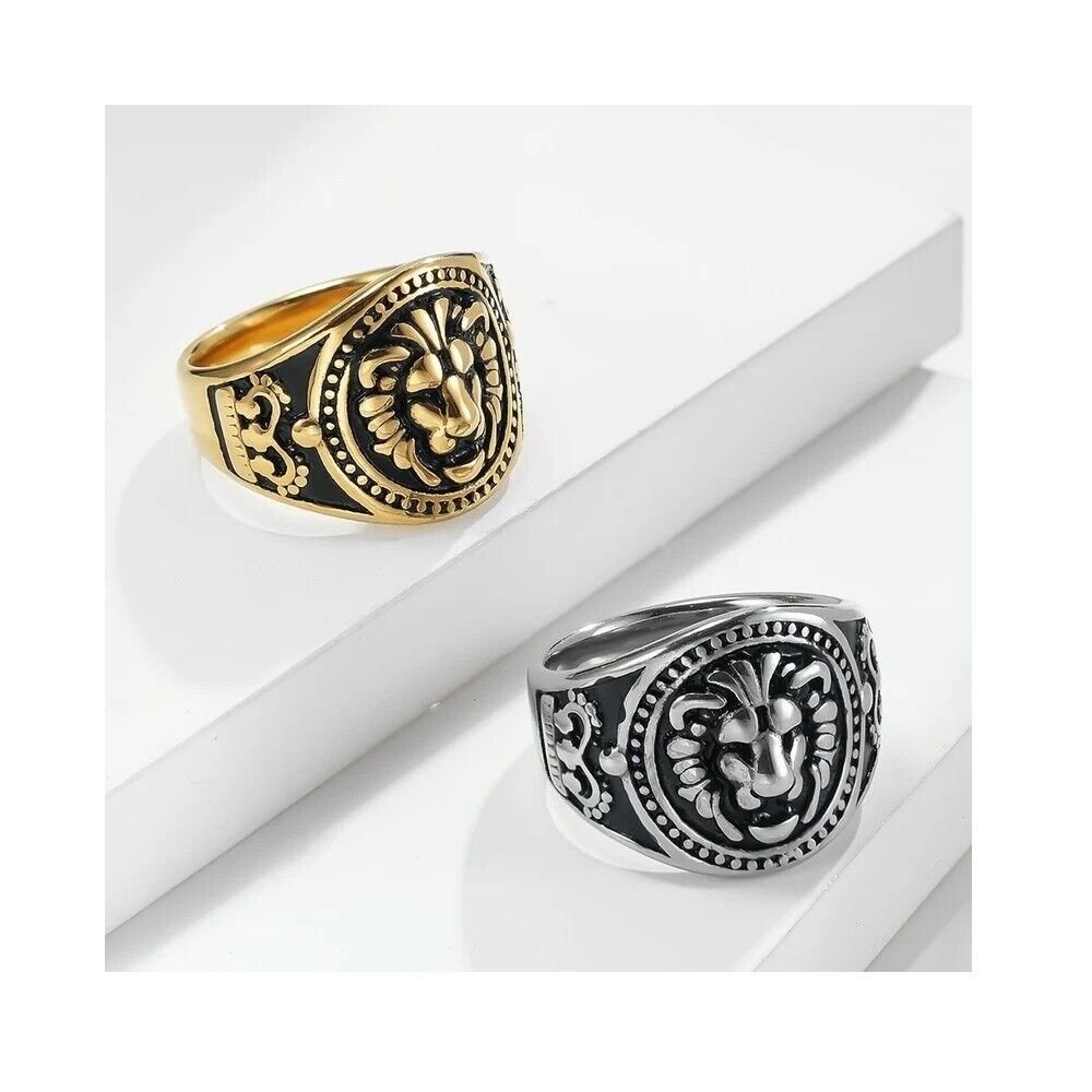 Lion stylering Matching Sterling Silver Promise Ring Trendy Best Friend Gift