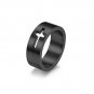 Cross couplering Matching Sterling Silver Promise Ring Trendy Best Friend Gift