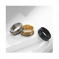 LGBT Rainbowring Rotatable Decompression Matching Sterling Silver Promise Ring