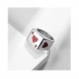 Poker Aring Matching Sterling Silver Promise Ring Trendy Best Friend Gift