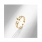 Double Cross stylering Matching Sterling Silver Promise Ring Trendy Best Friend