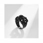 Skull evilring Matching Sterling Silver Promise Ring Trendy Best Friend Gift