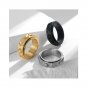 Boho Style Sun Moon Star Couple Ringring Rotatable ring Matching Sterling Silver