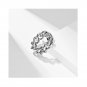 Chain stylering Matching Sterling Silver Promise Ring Trendy Best Friend Gift