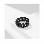 Chain stylering Matching Sterling Silver Promise Ring Trendy Best Friend Gift