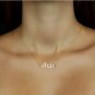 925 Sterling Silver Arabic Name Necklace, Personalised Arabic Name Jewelry Gift