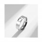 Love couplering Matching Sterling Silver Promise Ring Trendy Best Friend Gift