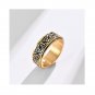 Celtic knotring Rotatable Decompression Matching Sterling Silver Promise Ring