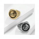 Retro Devil's Eyering Matching Sterling Silver Promise Ring Trendy Best Friend