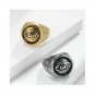 Retro Devil's Eyering Matching Sterling Silver Promise Ring Trendy Best Friend