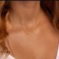 925 Sterling Silver BOX CHAIN Name Necklace Personalised Necklace - Name Jewelr