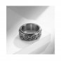 Eye of Godring Rotatable ring Decompression Matching Sterling Silver Promise