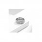 Rhombus Argyle Patternring Rotatable Decompression Matching Sterling Silver Ring