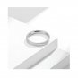 3MM stackable rings simple and unisexring Matching Sterling Silver Promise Ring