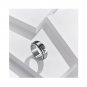 CATring Rotatable ring Decompression Matching Sterling Silver Promise Ring