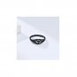 Virgin triangle knot hollowed out stylering Matching Sterling Silver Ring