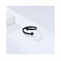 Cross opening adjustable stylering Matching Sterling Silver Promise Ring Trendy