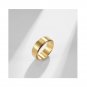 Solid color Rotatable ring Decompression Matching Sterling Silver Promise Ring