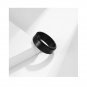 Solid color Rotatable ring Decompression Matching Sterling Silver Promise Ring