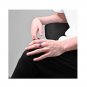 8mm matte wire drawingring Matching Sterling Silver Promise Ring Trendy gift