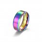 8mm matte wire drawingring Matching Sterling Silver Promise Ring Trendy gift