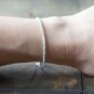 Howlite Round 2mm Smooth beads adjustable stacking bracelet