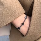 Hematite Round 2mm Smooth beads adjustable stacking bracelet