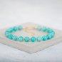 Amazonite Round 6mm Smooth beads adjustable stacking bracelet