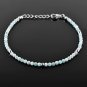 Amazonite Round 3mm Smooth beads adjustable stacking bracelet